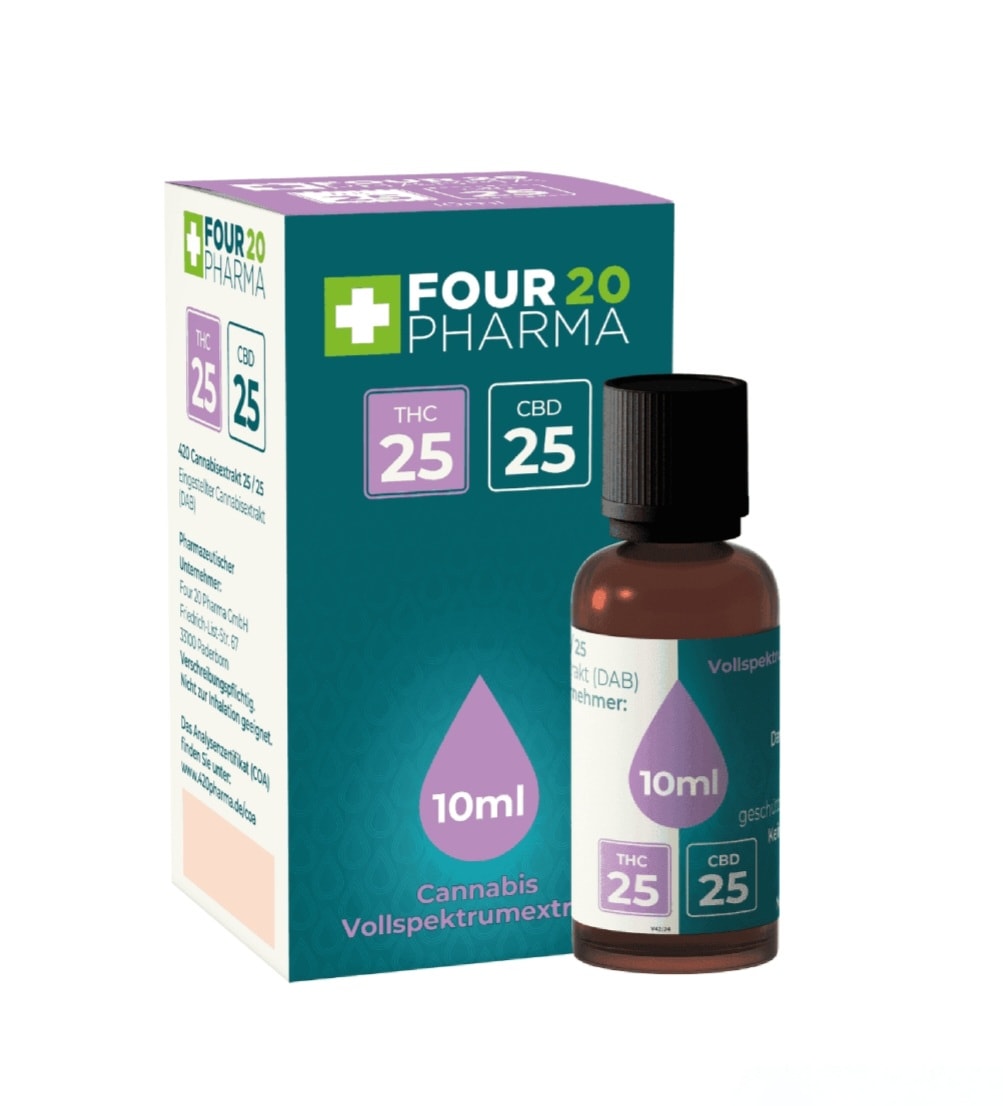 420 Cannabisextrakt THC25/CBD25