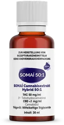 SOMAI 50:1 Cannabisextrakt Hybrid
