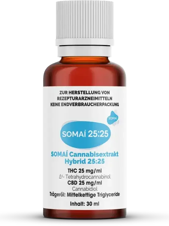 SOMAI 25:25 Cannabisextrakt Hybrid