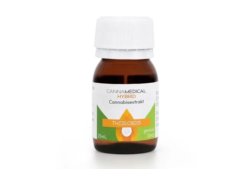 Cannamedical Hybrid Cannabisextrakt THC25:CBD25