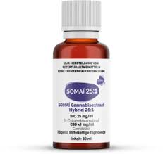SOMAI Cannabisextrakt Hybrid 25:1