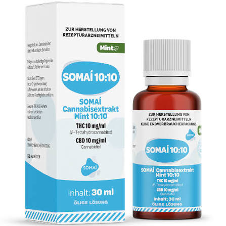 SOMAI Cannabisextrakt Mint 10:10