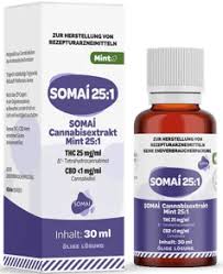 SOMAI Cannabisextrakt Mint 25:1