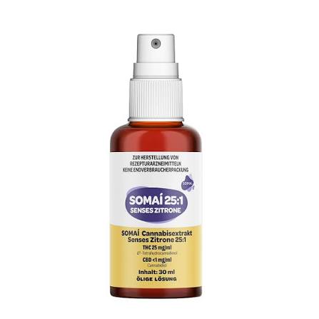 SOMAI Cannabisextrakt Senses Zitrone 25:1