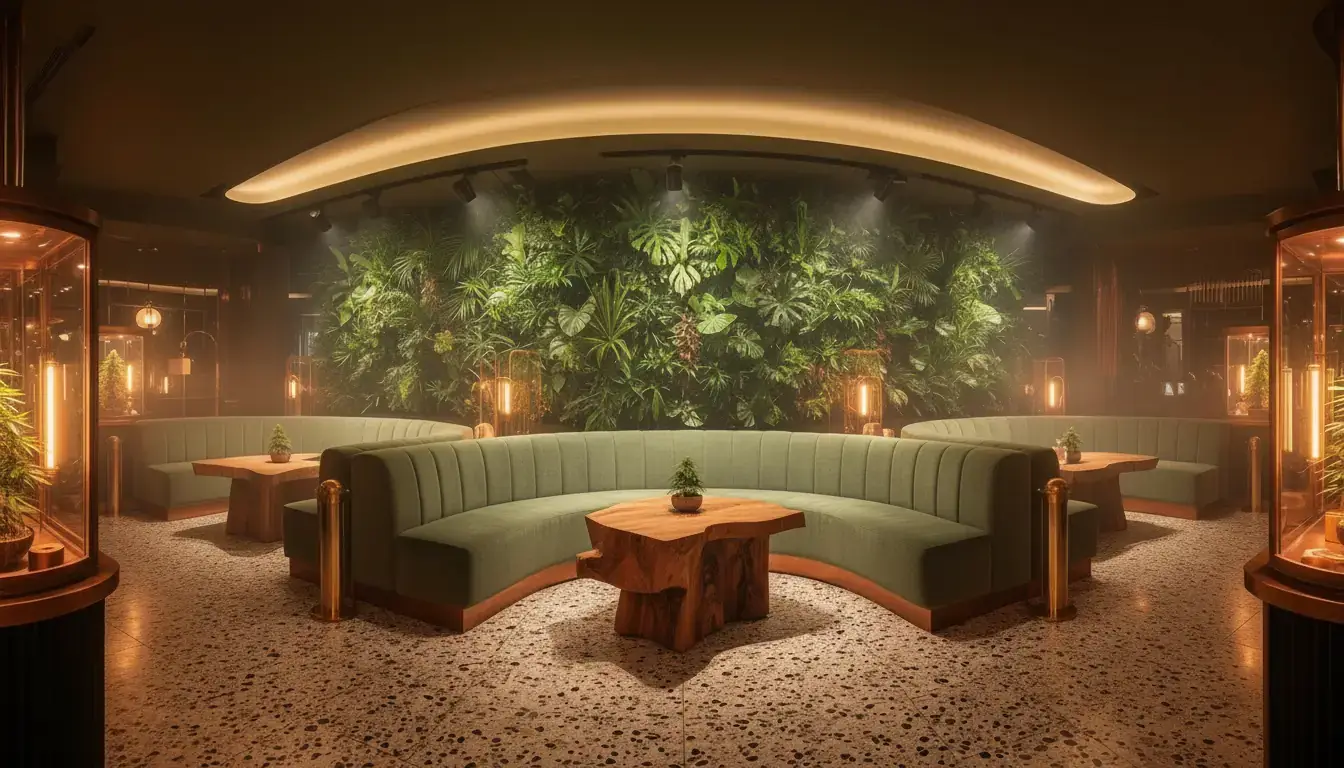Hauptlounge Themenraum